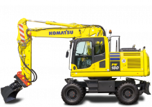 Mobiele graafmachines Komatsu PW180-10