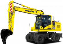 Mobiele graafmachines Komatsu PW180-11E0