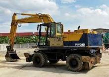 Mobiele graafmachines Komatsu PW210-1