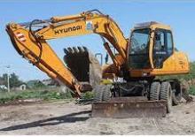 Mobiele graafmachines Hyundai R 130 WM