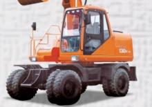 Mobiele graafmachines Doosan Solar 130 W-V