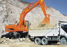 Mobiele graafmachines Doosan Solar 180 W-V