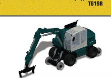 Mobiele graafmachines Gallmac TG 19 R