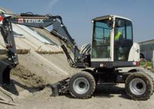 Mobiele graafmachines Terex TW 70