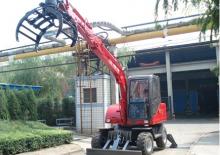 Mobiele graafmachines YTO WLY70