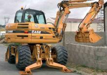 Mobiele graafmachines Case WX 125 S-3