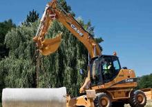 Mobiele graafmachines Case WX145 S-3