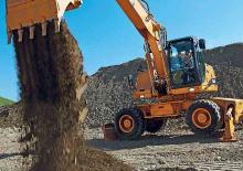 Mobiele graafmachines Case WX185 S-2