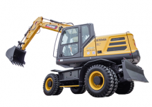 Mobiele graafmachines XCMG XE155WGA