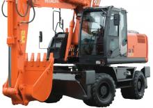 Rupsgraafmachines Hitachi ZX 210 W 3