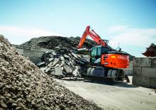 Mobiele graafmachines Hitachi ZX145W-6