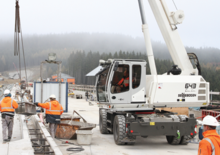 Mobiele kranen - Telescooparm Sennebogen 643 M