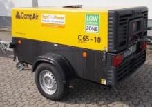 Mobiele Perslucht Compressors - diesel, elektrisch, benzine CompAir C 65-10