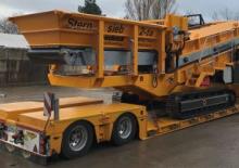 Mobiele zeefinstallaties Backers 2-ta