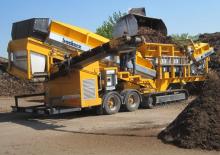 Mobiele zeefinstallaties Backers 3-mtb