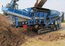 Mobiele zeefinstallaties Backers 3-mtbc