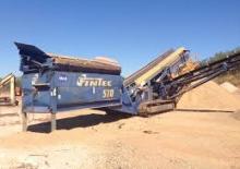 Mobiele zeefinstallaties Fintec 570