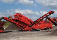 Mobiele zeefinstallaties Terex-Finlay 683