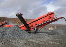 Mobiele zeefinstallaties Terex-Finlay 693+