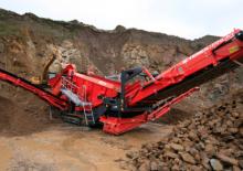 Mobiele zeefinstallaties Terex-Finlay 883+