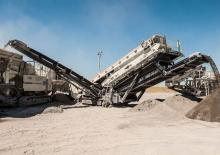 Mobiele zeefinstallaties Metso Lokotrack ST3.8