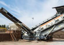 Mobiele zeefinstallaties Metso Lokotrack ST3.8