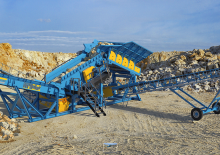 Mobiele zeefinstallaties Pilot Crushtec MAXIscalp 600