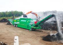 Mobiele zeefinstallaties met trommel McCloskey 621RE