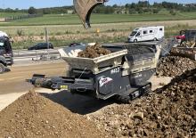 Mobiele zeefinstallaties met trommel MDS M412
