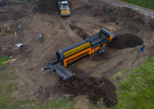 Mobiele zeefinstallaties met trommel Pronar MPB 18.47/1