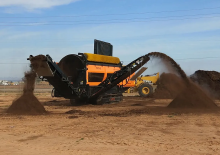 Mobiele zeefinstallaties met trommel Pronar MPB 20.72G