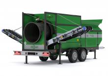 Mobiele zeefinstallaties met trommel Zemmler MS 3200