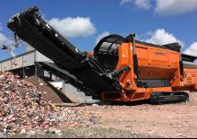 Mobiele zeefinstallaties met trommel Rockster RTT720
