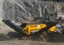Mobiele zeefinstallaties met trommel Anaconda TD516R