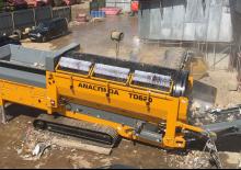 Mobiele zeefinstallaties met trommel Anaconda TD620