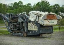 Mobiele zeefinstallaties Metso Nordberg ST 272
