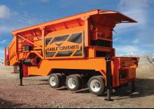 Mobiele zeefinstallaties Eagle Crusher RIP-RAP