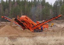 Mobiele zeefinstallaties BAT SM 1530 T