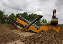 Mobiele zeefinstallaties Anaconda SR514