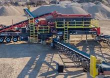 Mobiele zeefinstallaties Sandvik UK373