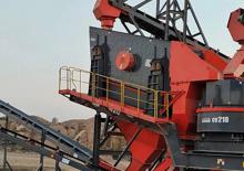 Mobiele zeefinstallaties Sandvik UV210 VSI