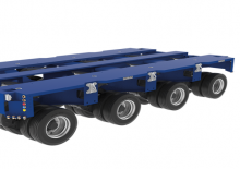 Modulaire oplegger zware vrachten Goldhofer THP/MT