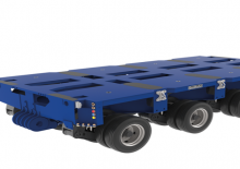 Modulaire oplegger zware vrachten Goldhofer THP/SL