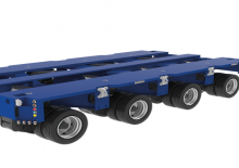 Modulaire oplegger zware vrachten Goldhofer THP/UT