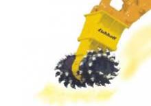 Monteerbare freeskoppen voor hydraulische graafmachines Eickhoff ETH 30