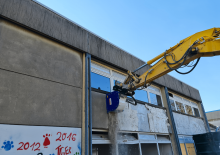 Monteerbare freeskoppen voor hydraulische graafmachines Kemroc EXR 20 HD