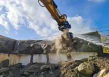 Monteerbare freeskoppen voor hydraulische graafmachines Kemroc KRD 45