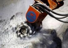 Monteerbare freeskoppen voor hydraulische graafmachines WIMMER WF 30