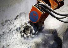 Monteerbare freeskoppen voor hydraulische graafmachines WIMMER WF 35