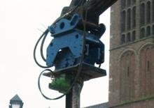 Compactors voor hydraulische graafmachines Hydra Ram HC-100